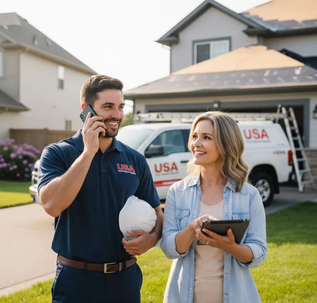 USA Roof Repair Experts customer support in Trout Lake